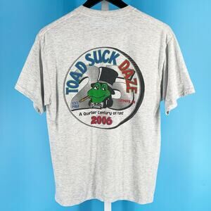 Toad Suck Daze 2006 25th anniversary tshirt